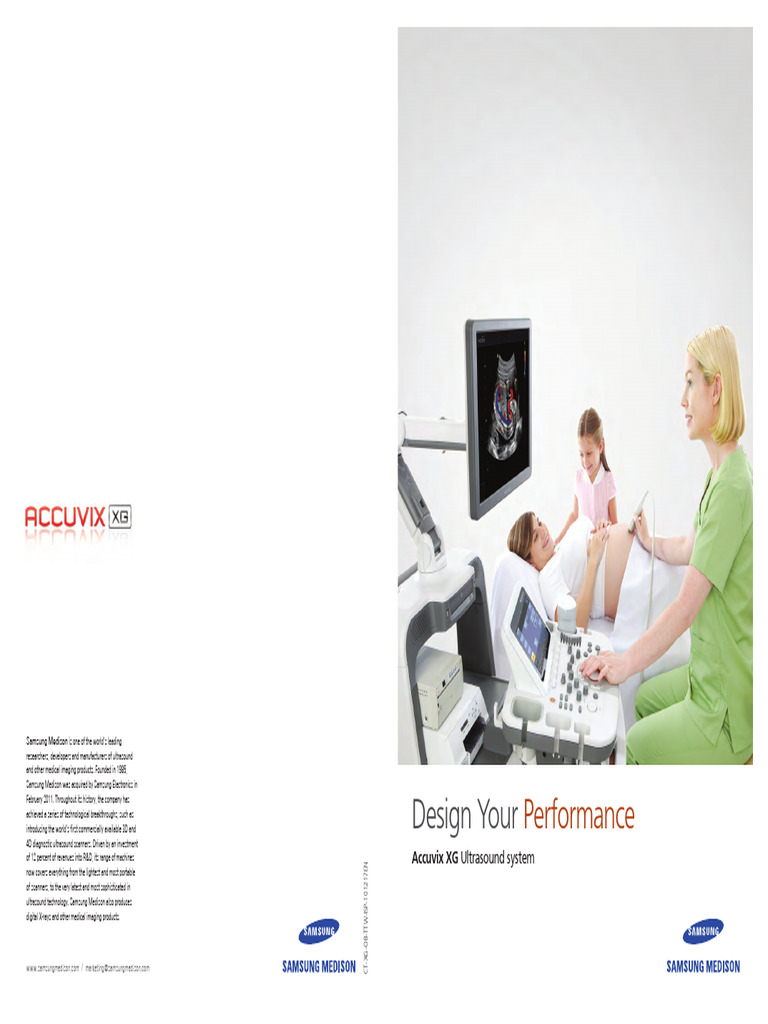 Samsung Medison Accuvix XG Brochure | PDF | Medical Imaging | Medical ...