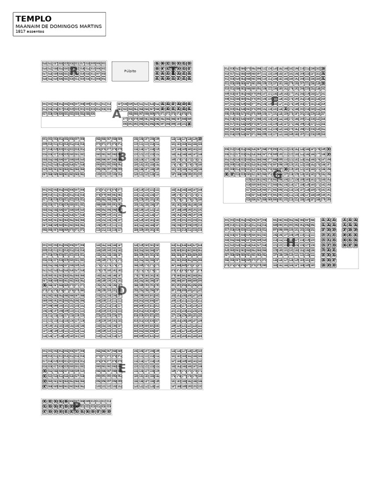 Mapa Do Templo | PDF