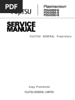 Fujitsu PDS4208 PDS4209 Service Manual