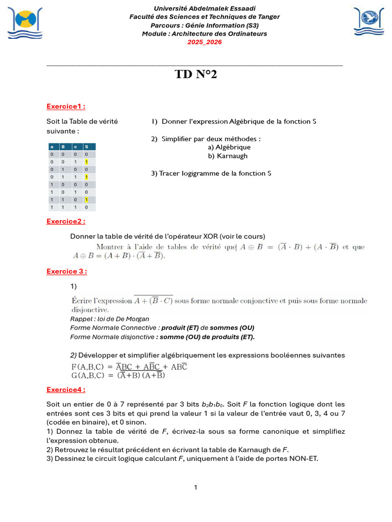 TD N°2 | PDF