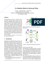 Enhancement of A Modelica Model of A Desiccant Wheel