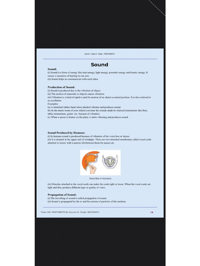 Sound | PDF