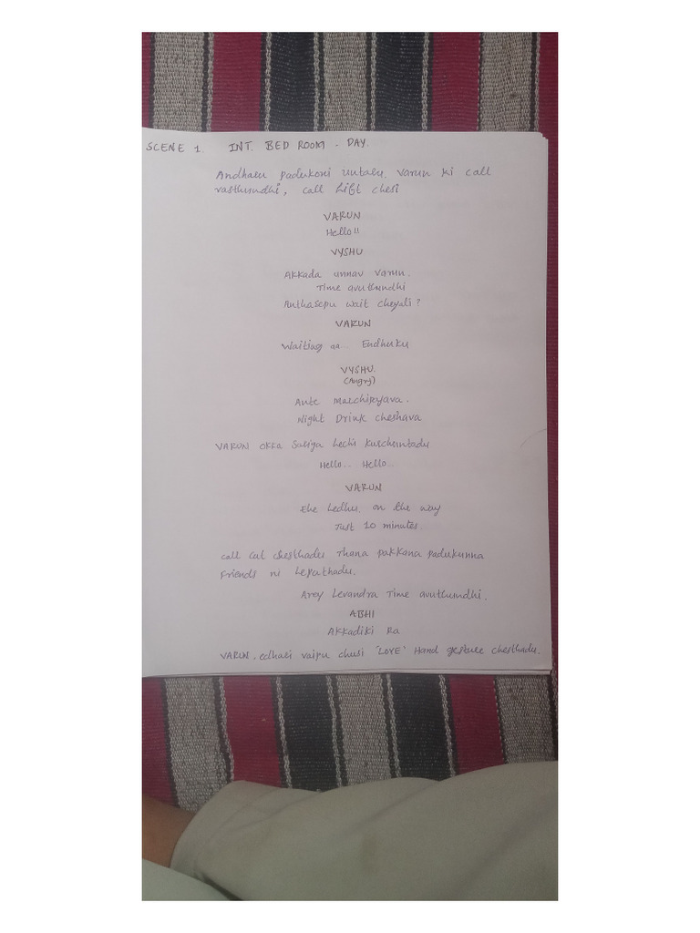 A Script by Anand | PDF