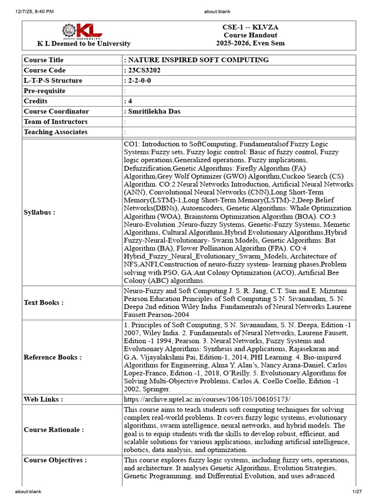 NISC Handout | PDF | Engineering | Cognitive Science