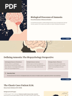 Insights from the HM Case Study | PDF | Memory | Psychology