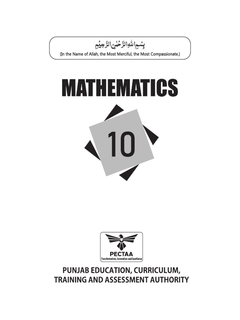 10th Math New Book | PDF
