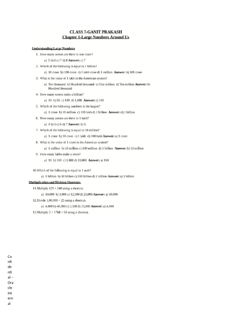 Maths PT1 - Class 7 | PDF
