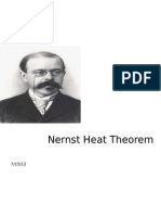 Nernst Heat Theorem