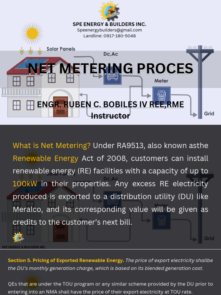 Day 3 - Net Metering Process | PDF | Electricity | Power (Physics)