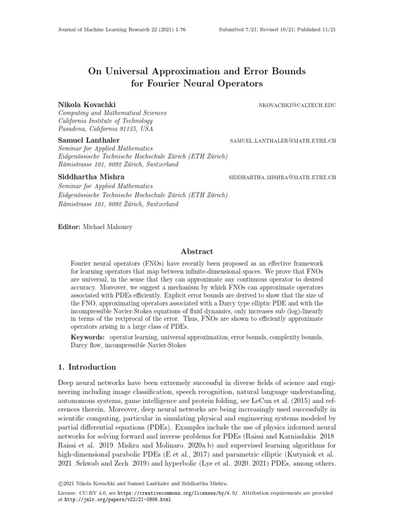 40 - 2021 - On Universal Approximation and Error Bounds For Fourier ...
