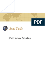 Bond Yields: Fixed Income Securities