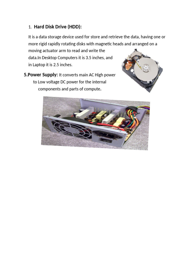 Hard Disk Drive | PDF