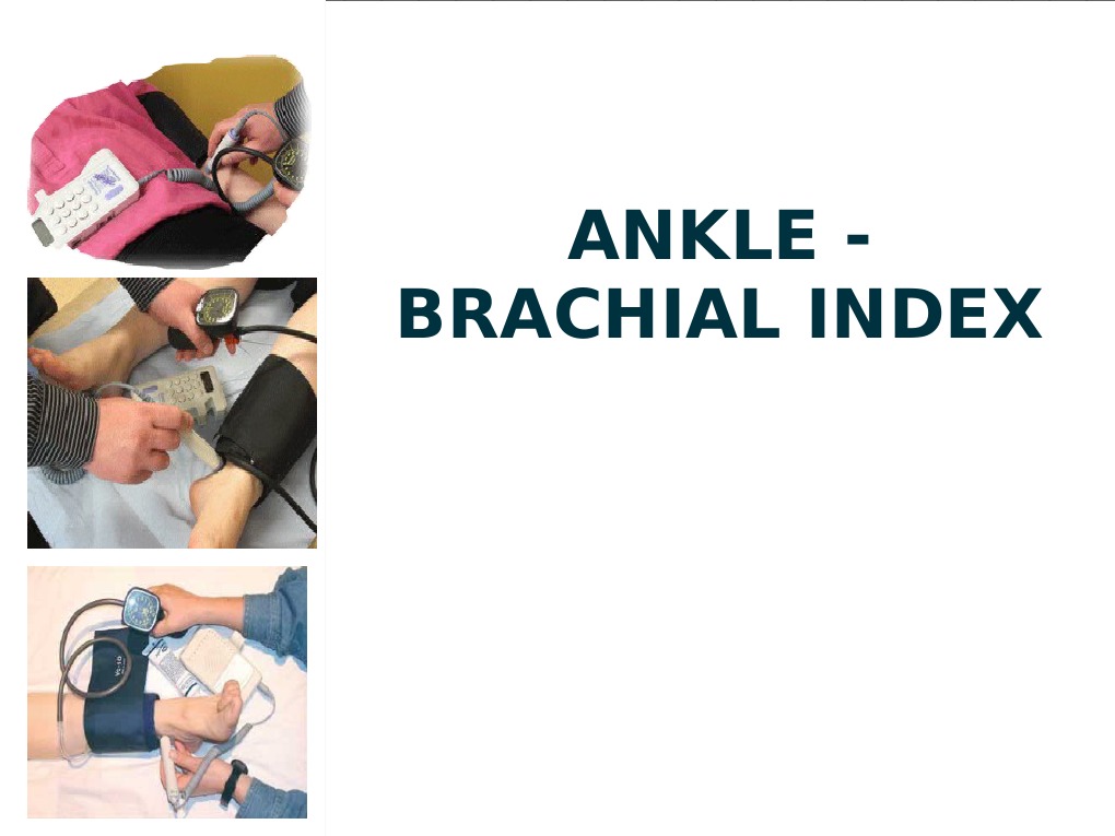 Ankle-Brachial Index Test Guide | PDF