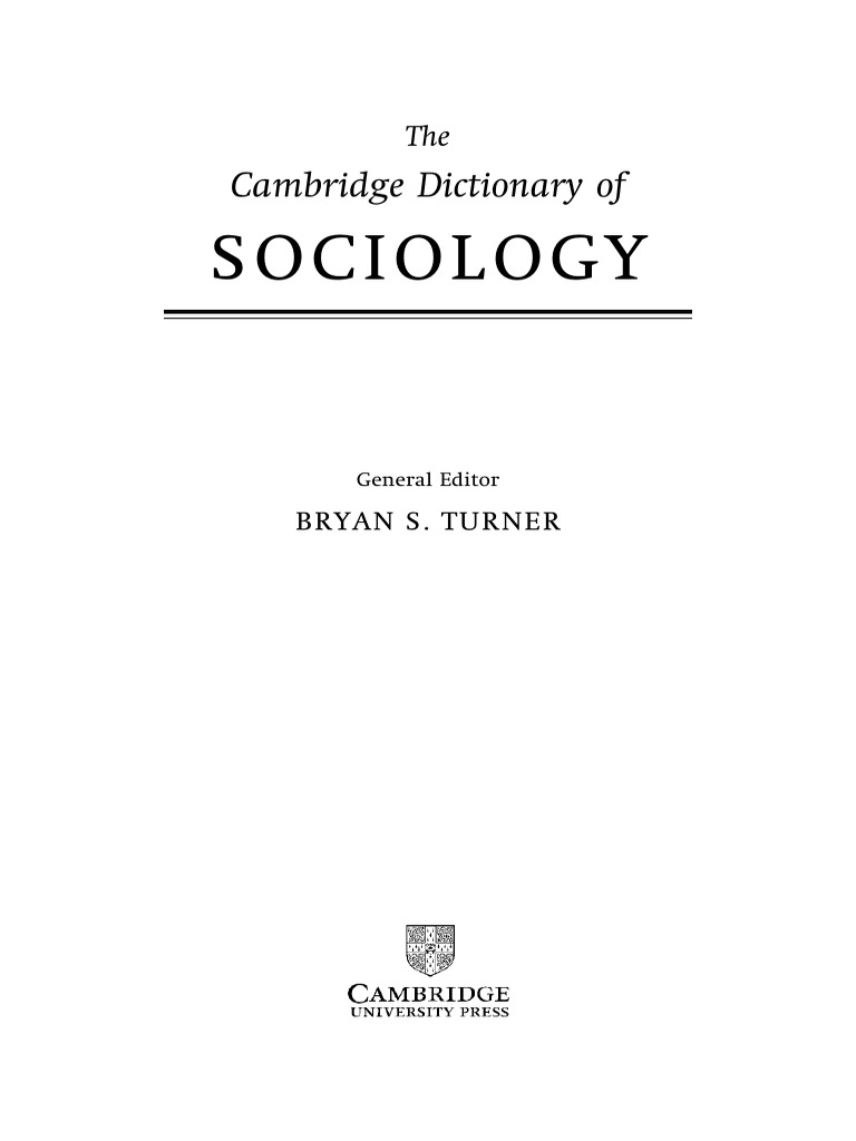 COMPULSORY READING 1 - Differentiation - , - Social Structure ...