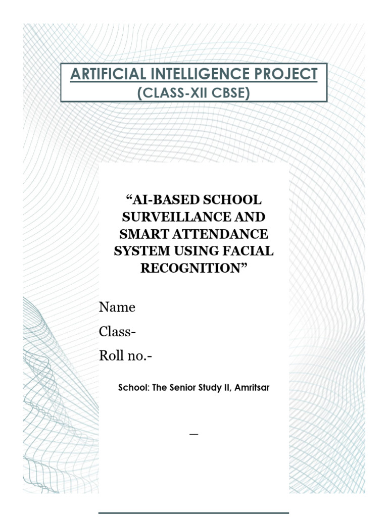 Artificial Intelligence Project | PDF | Artificial Intelligence ...