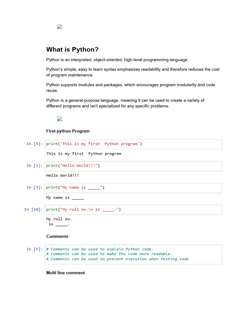 Python Overview - Jupyter Notebook | PDF | Boolean Data Type ...