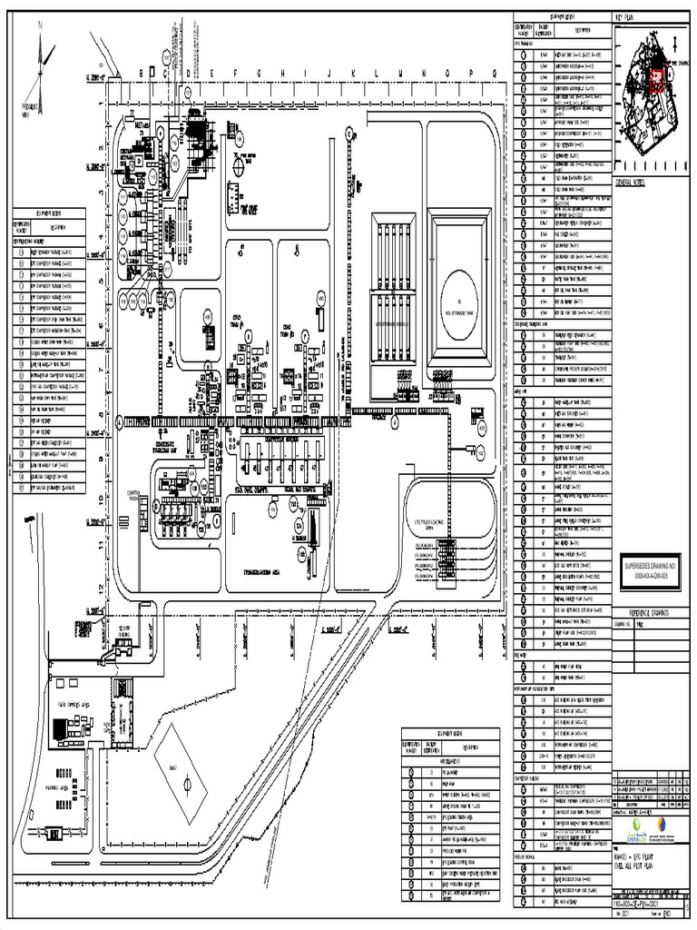 140-000-CE-PLN-0001-R15 - LPG Plant Plot Plan | PDF