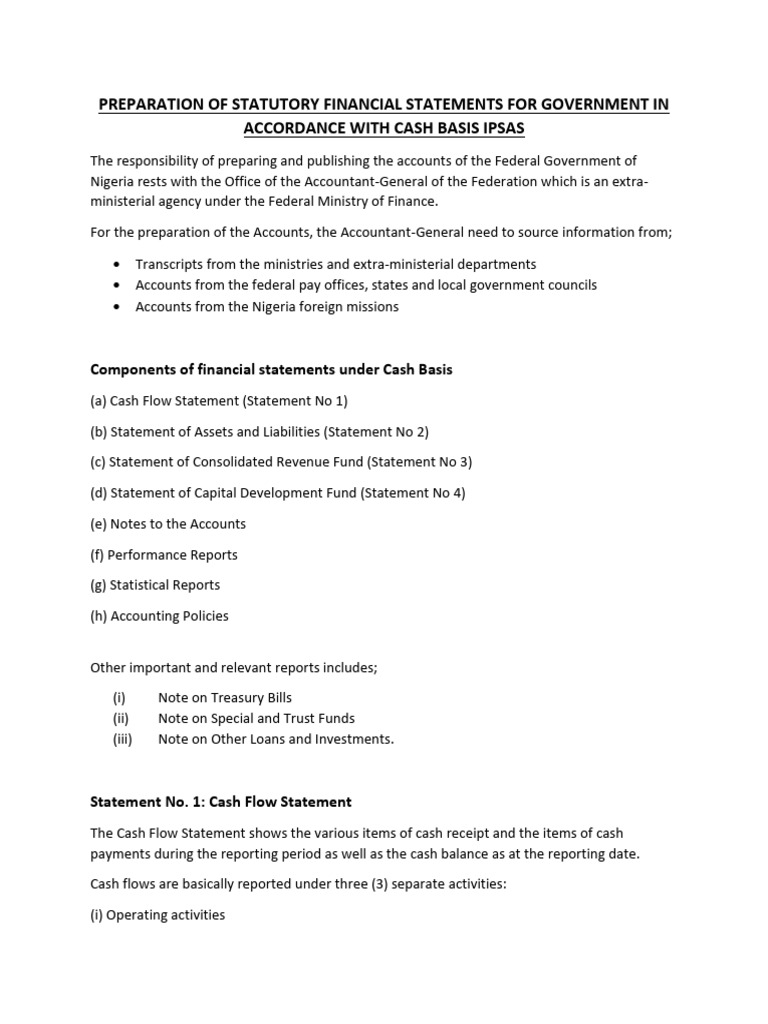 Psaf - Preparation of Financial Statements | PDF | Balance Sheet ...