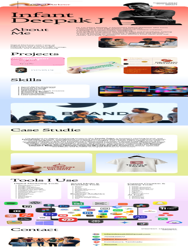 Infant Deepak Portfolio Website 20260218 102805 0000 | PDF | Digital ...