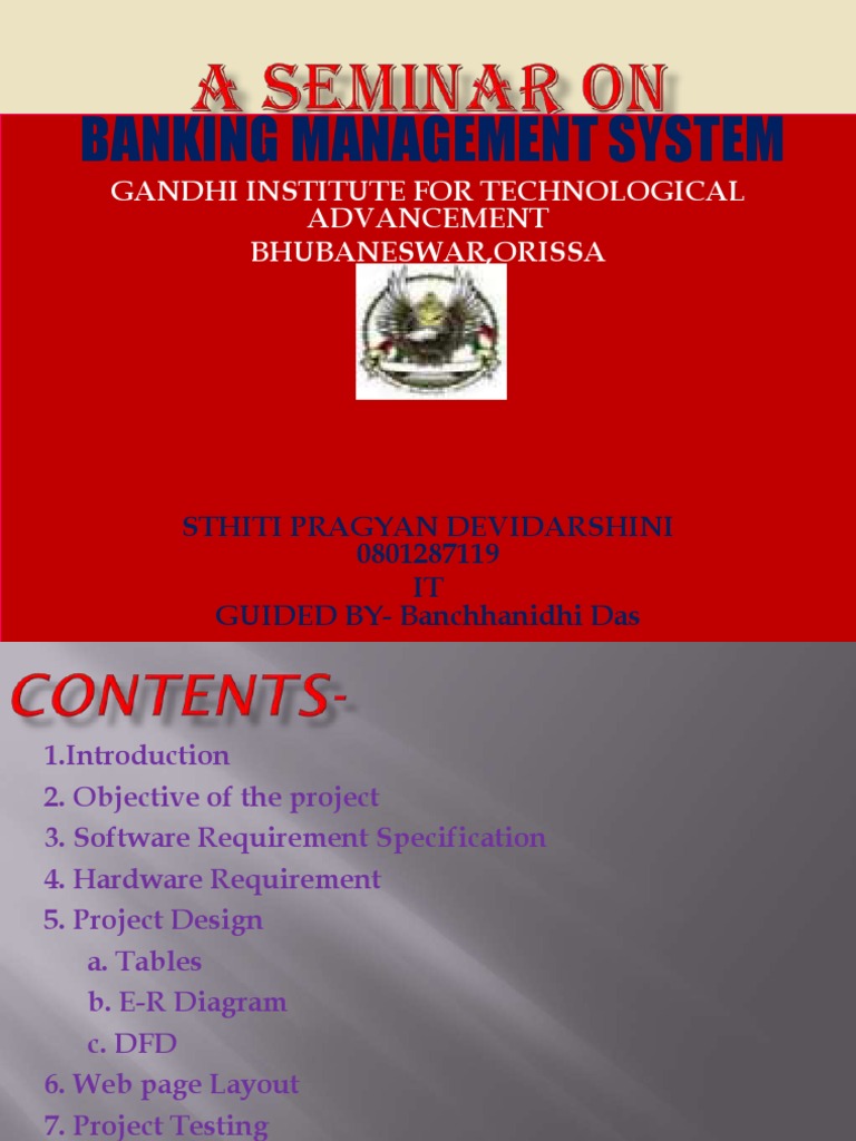 Banking Management System Overview | PDF | Unit Testing | Modular ...