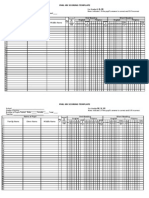 Phil-Iri Scoring Template