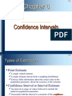 Confidence Interval