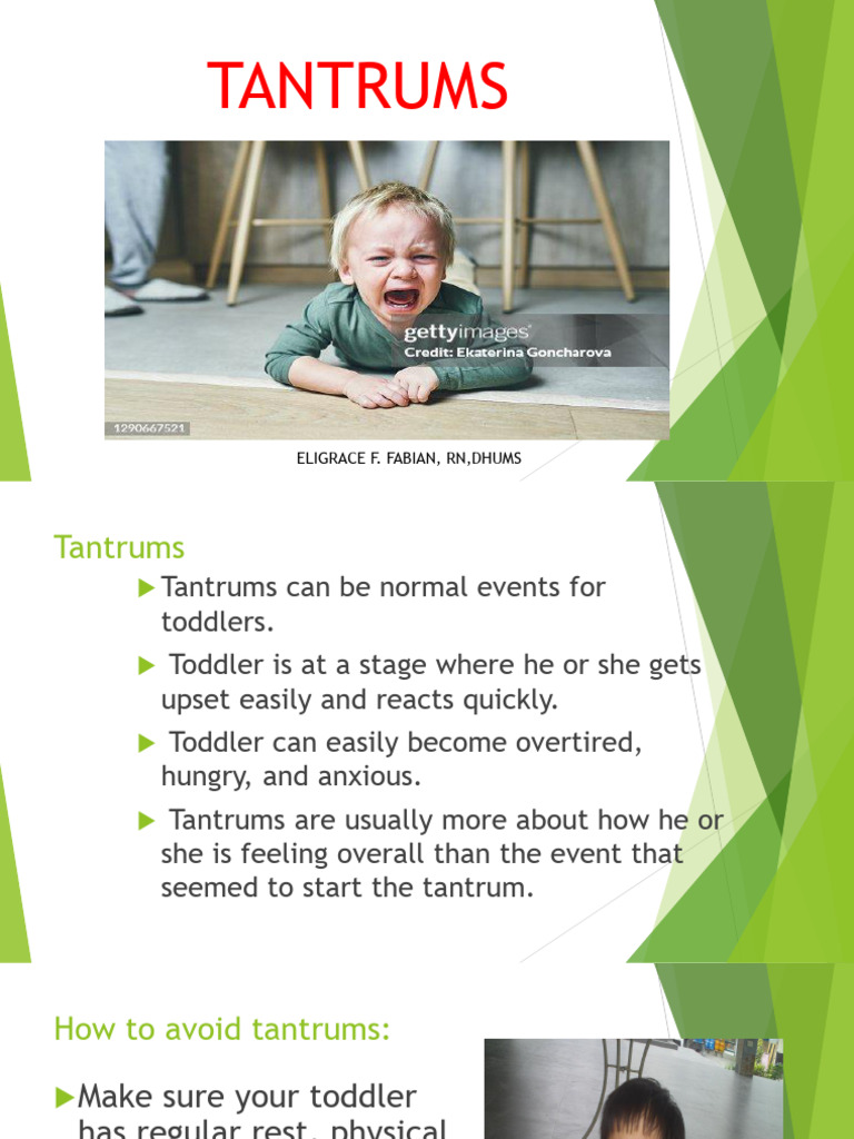 Tantrums | PDF | Toddler