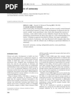 Download A Concept Analysis of Autonomy by Reynaldo Parrocha SN100124585 doc pdf