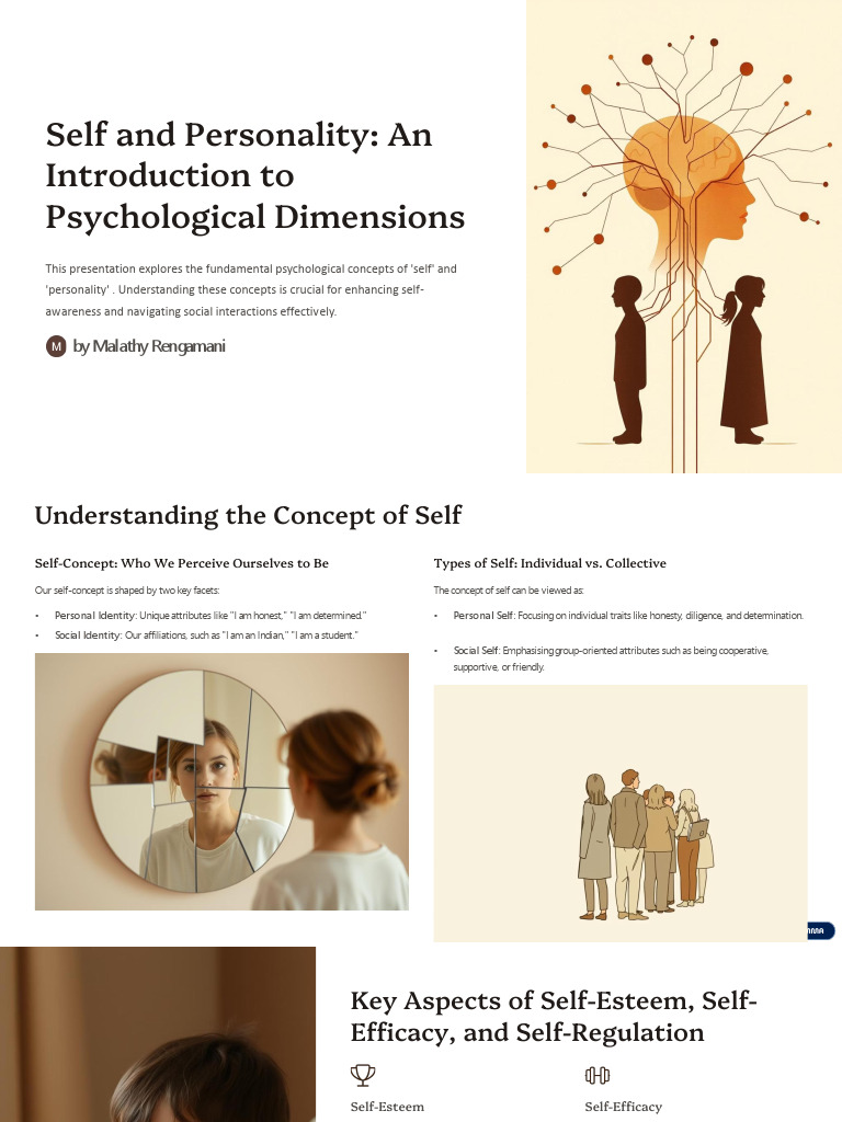 Ch.2 Self-And-Personality - Intro, Type and Trait Approach | PDF | Self ...