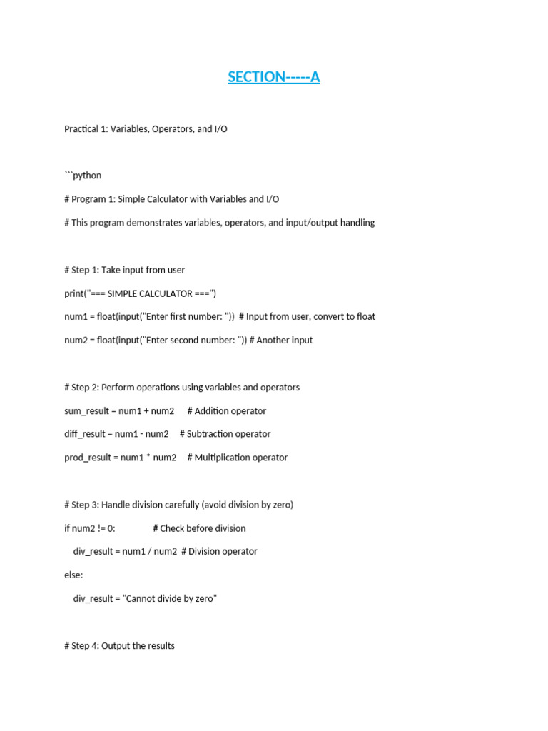 Complete Solved PBA Syllabus Computer With Practical Examples Class XII ...