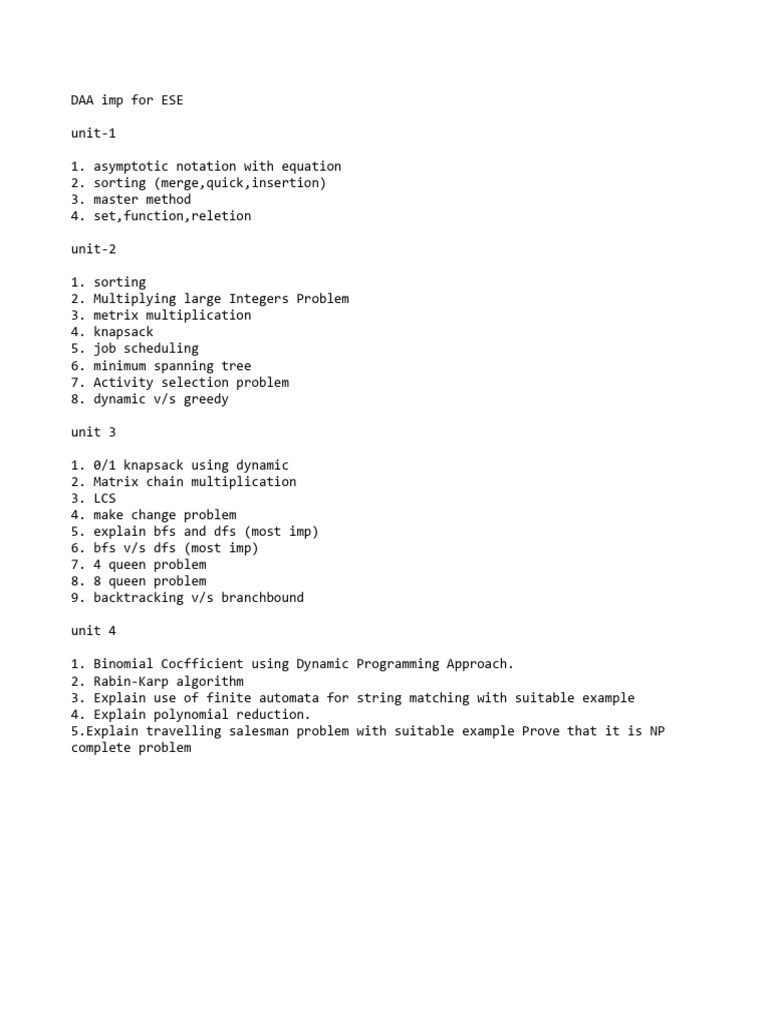 Daa Imp | PDF