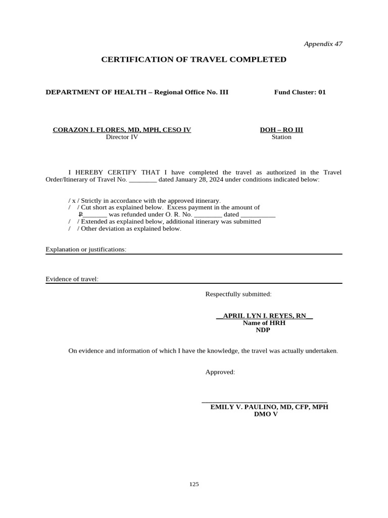Appendix 47 Bagong Pilipinas Kick Off Rally 2024 Sample | PDF