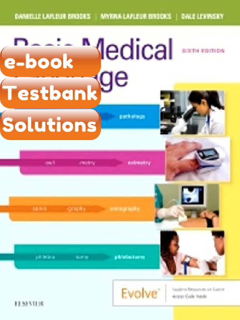 Test Bank & Ebook Basic Medical Language With Flash Cards 6E