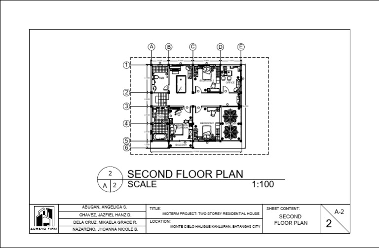 Floor Plan in Templathhhhh Model | PDF