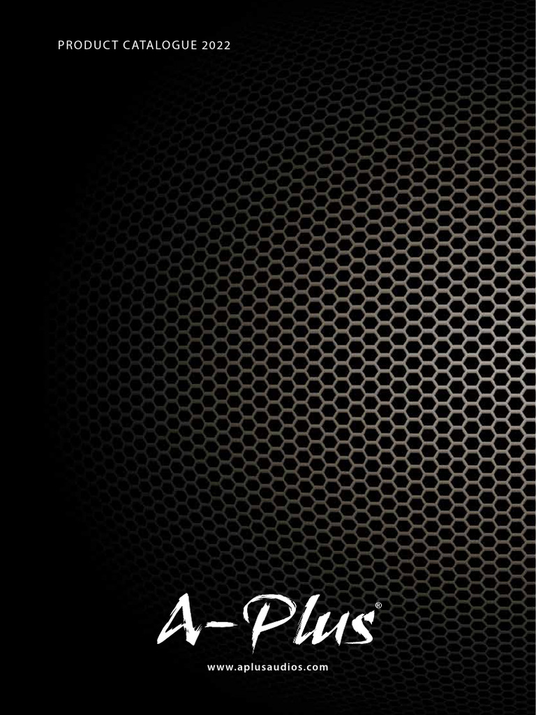 APLUS Product Catalogue 2022 | PDF | Loudspeaker | Inductor