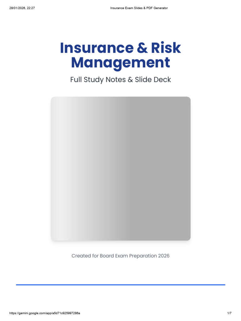 Risk Managemant Salide 3 | PDF