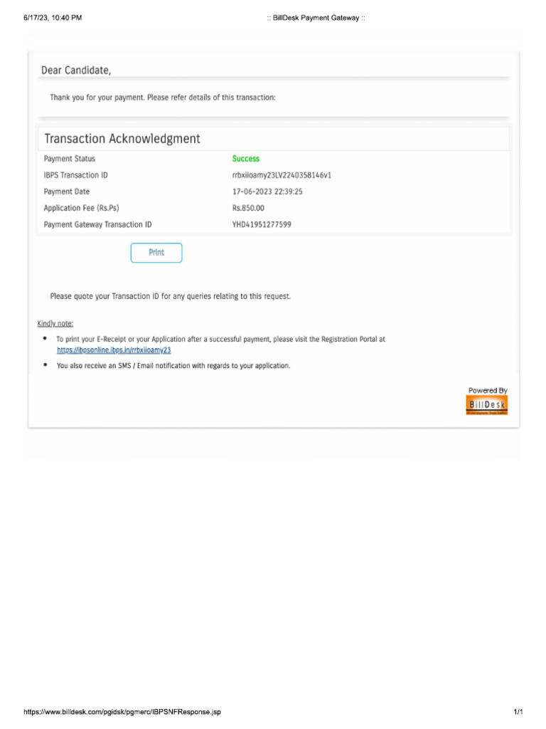Recipt | PDF