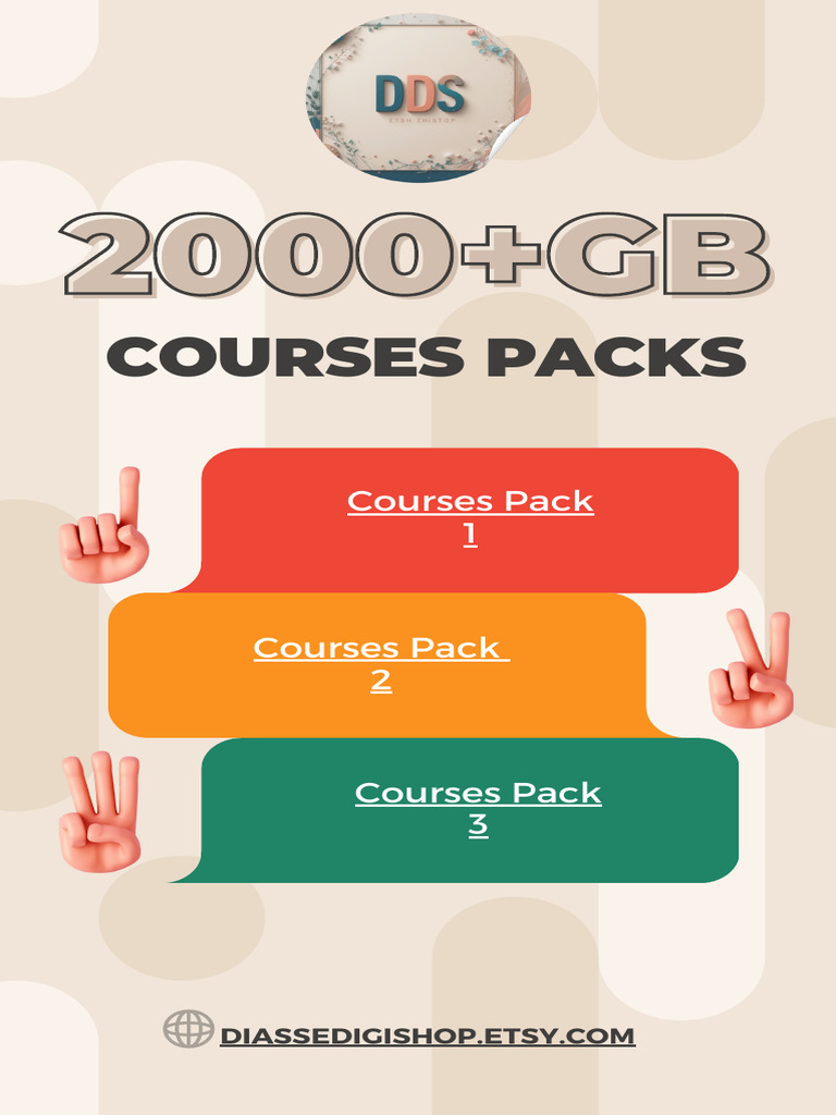 CoursesPacks 2026 18 01 05 59 39 | PDF