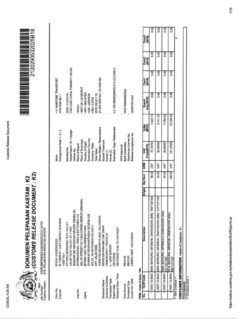 Ori K2 - B18212029053-2135 | PDF