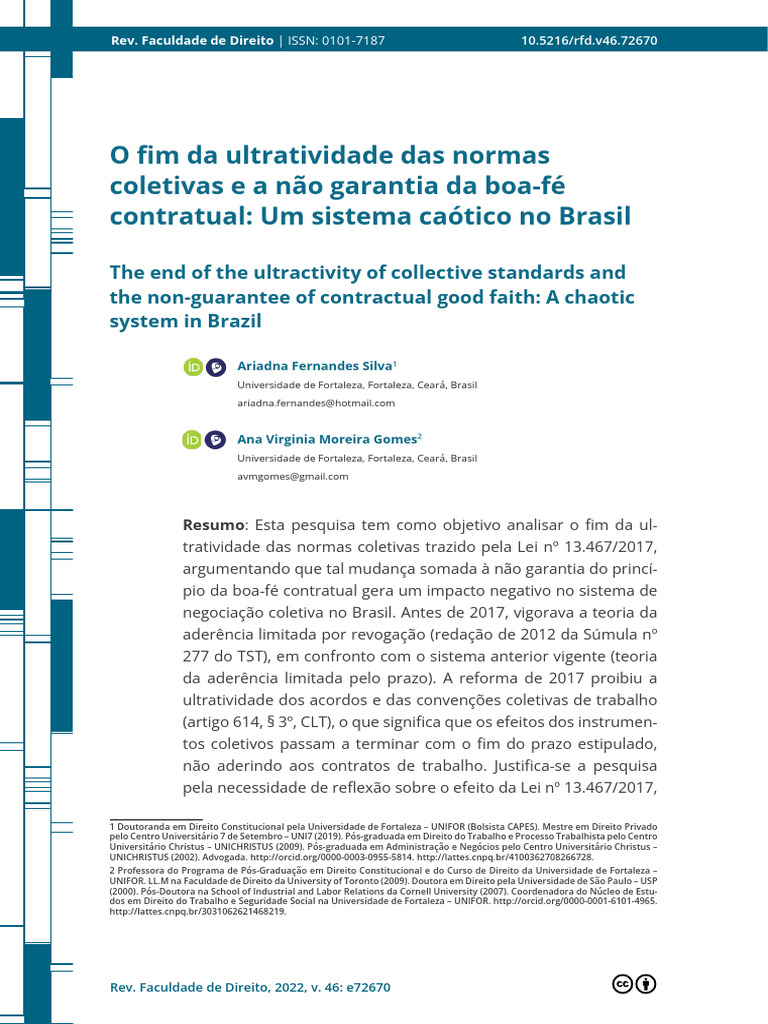 RFD Art021 2 | PDF | Sindicato | Acordo coletivo