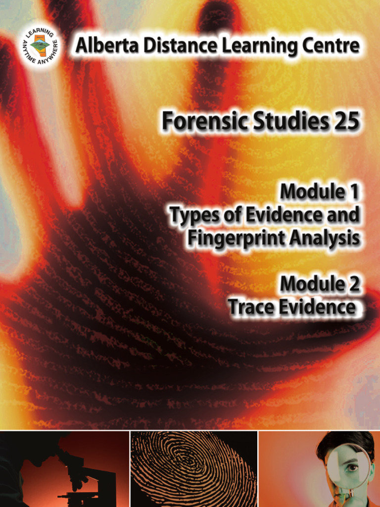 FOR25Mod1-2 (Full Notes) | PDF | Fingerprint | Forensic Science