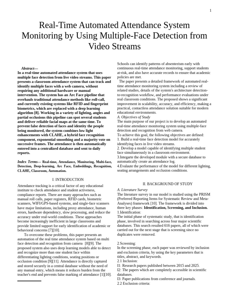 Real-Time Automated Multi-Face Attendance Monitoring System Using Deep ...