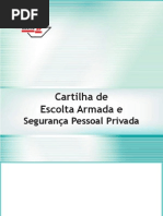Cartilha de Escolta Armada e Vspp