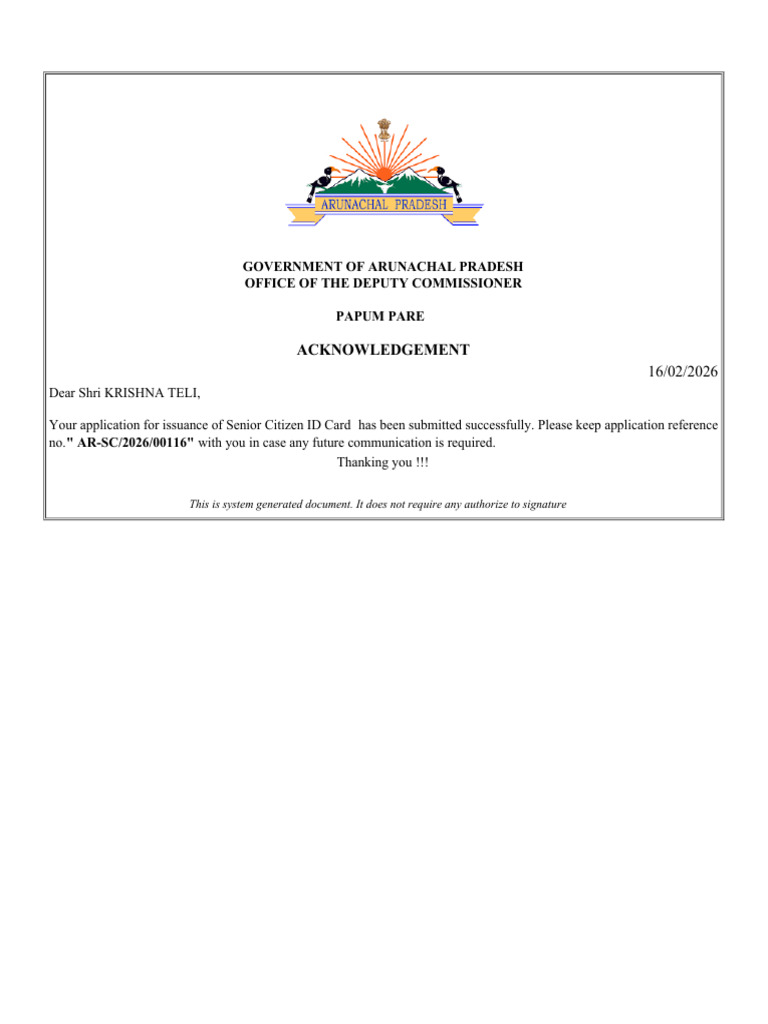Acknowledgement | PDF