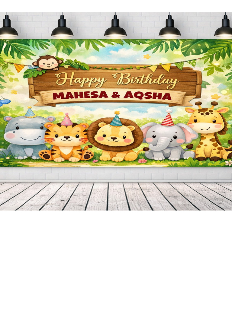 Backdrop Birthday | PDF