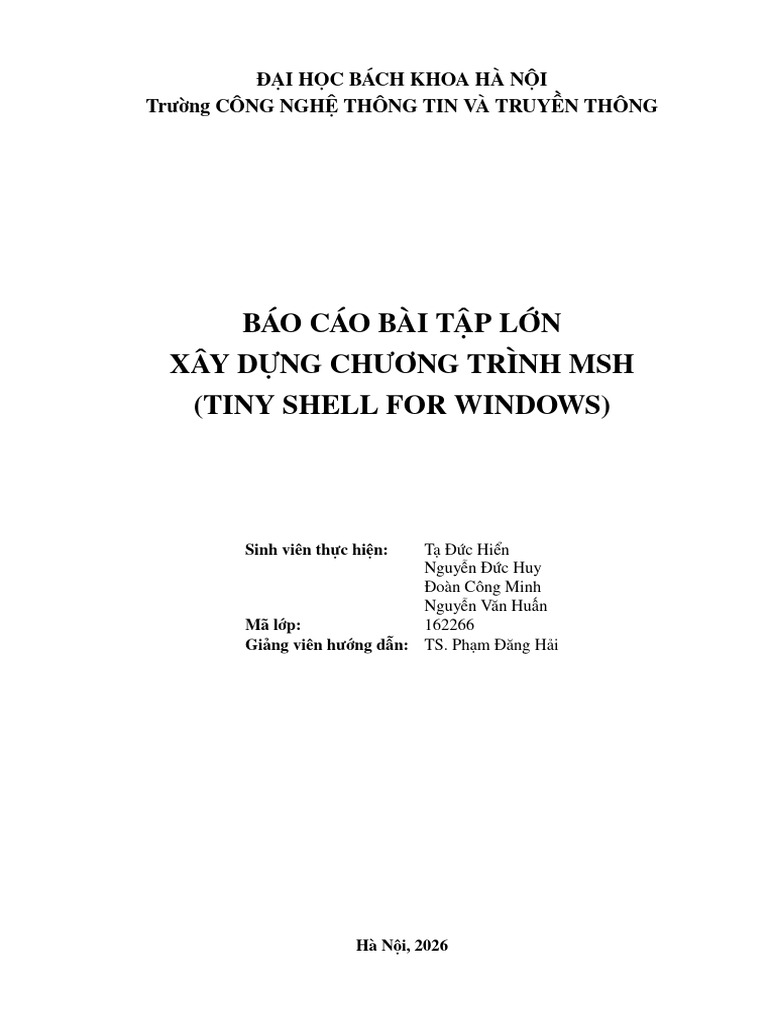 Tiny Shell | PDF