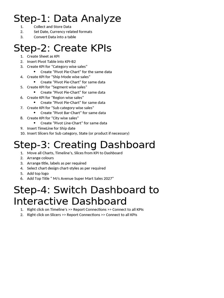 E20.6 Interactive-Dynamic Dashboards I Creating Connected KPI I Connect ...