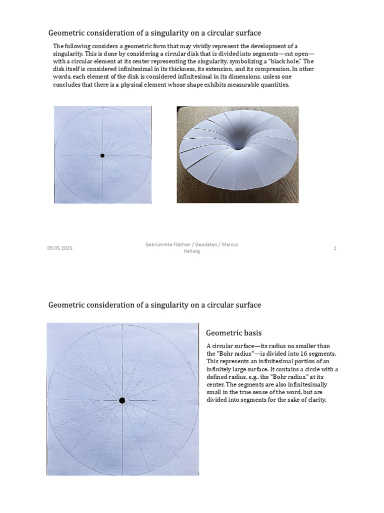 Curved Surfaces Geodesics | PDF | Curvature | Shape