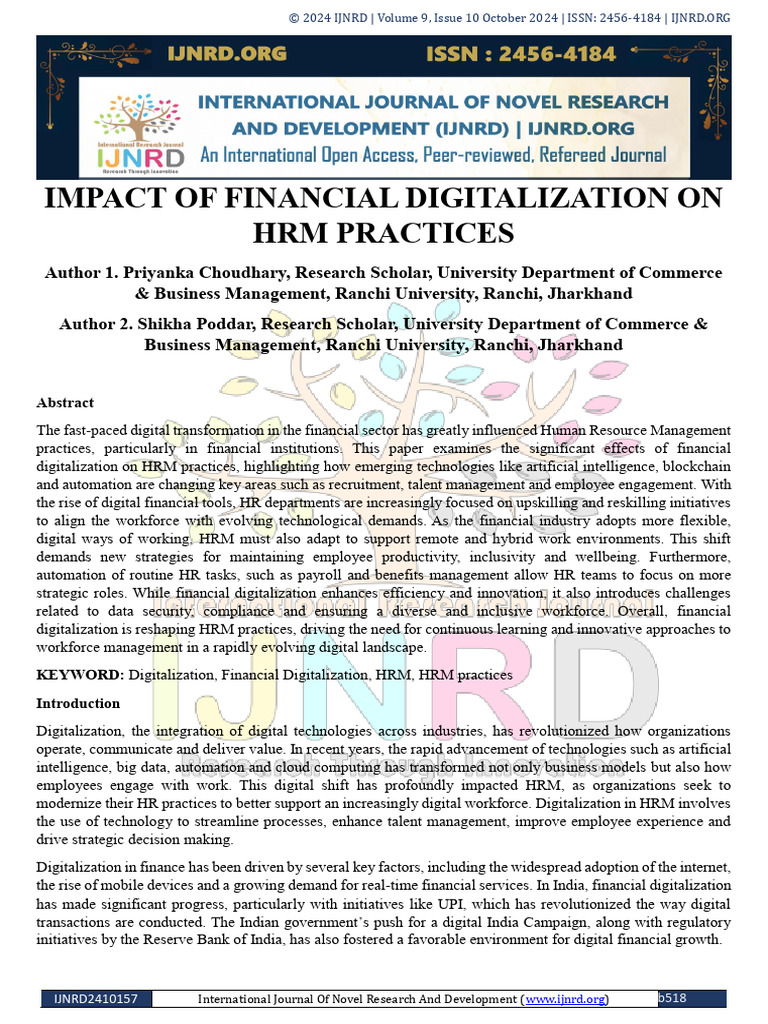 Workforce Digitization | PDF | Human Resource Management | Recruitment