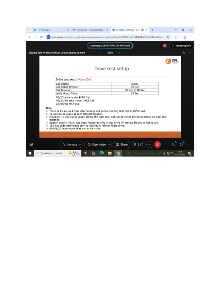 New Drive Test Methodology - 01052025 | PDF
